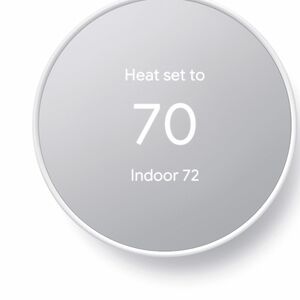 Google Nest Thermostat | Nest Pro Edition | Smart Wi-FSmart Thermostat in Silver